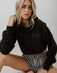 Après Surf Hoodie - Black on Black