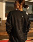 Après Surf Crewneck - Black on Black